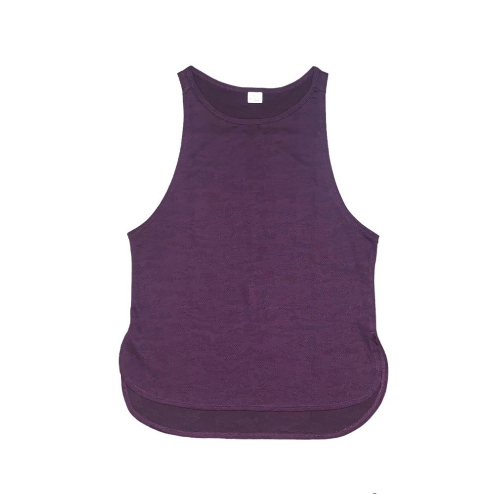 Diadora Athletic‎ Tank Top Women’s Medium Purple Camo Sleeveless